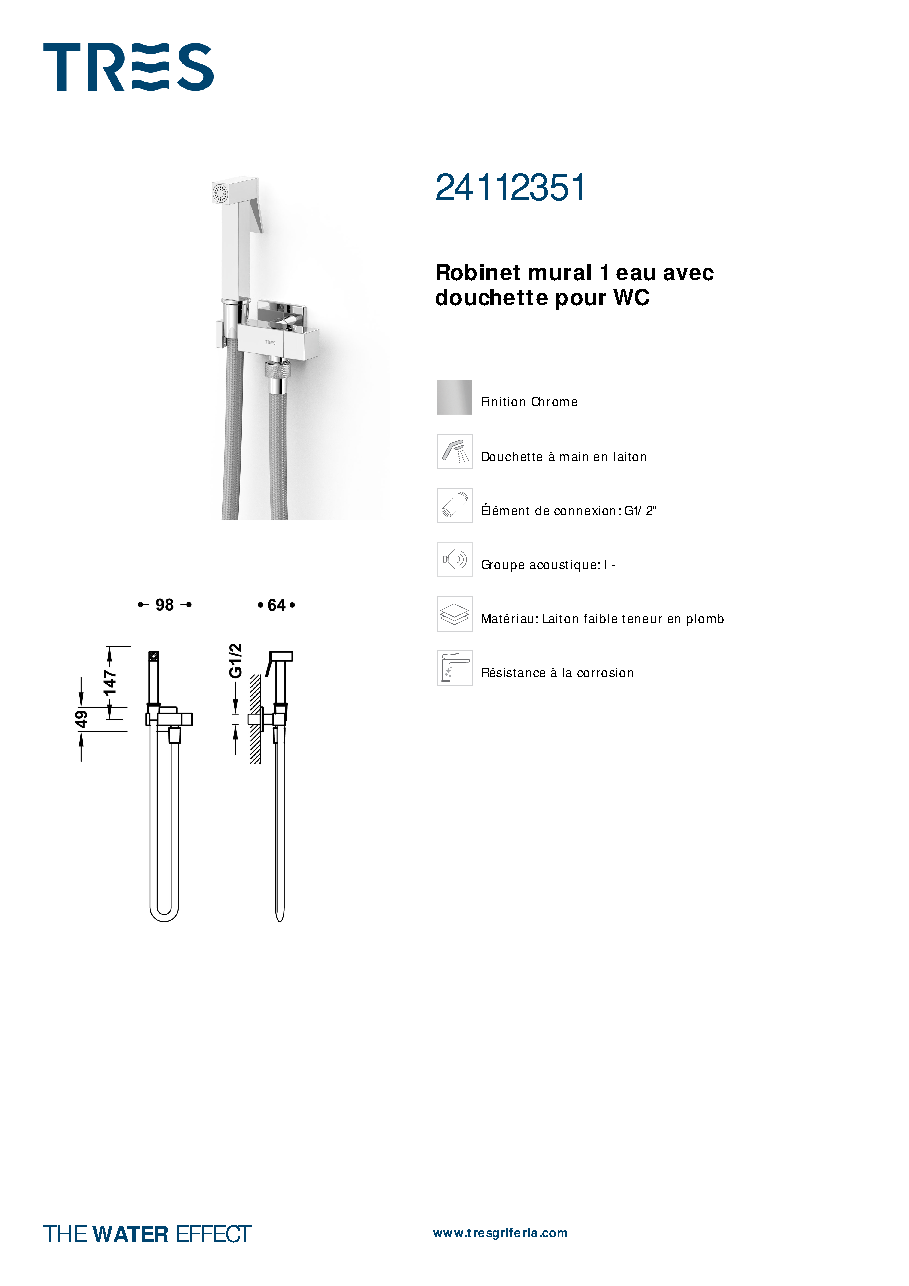 Fiche technique fournisseur