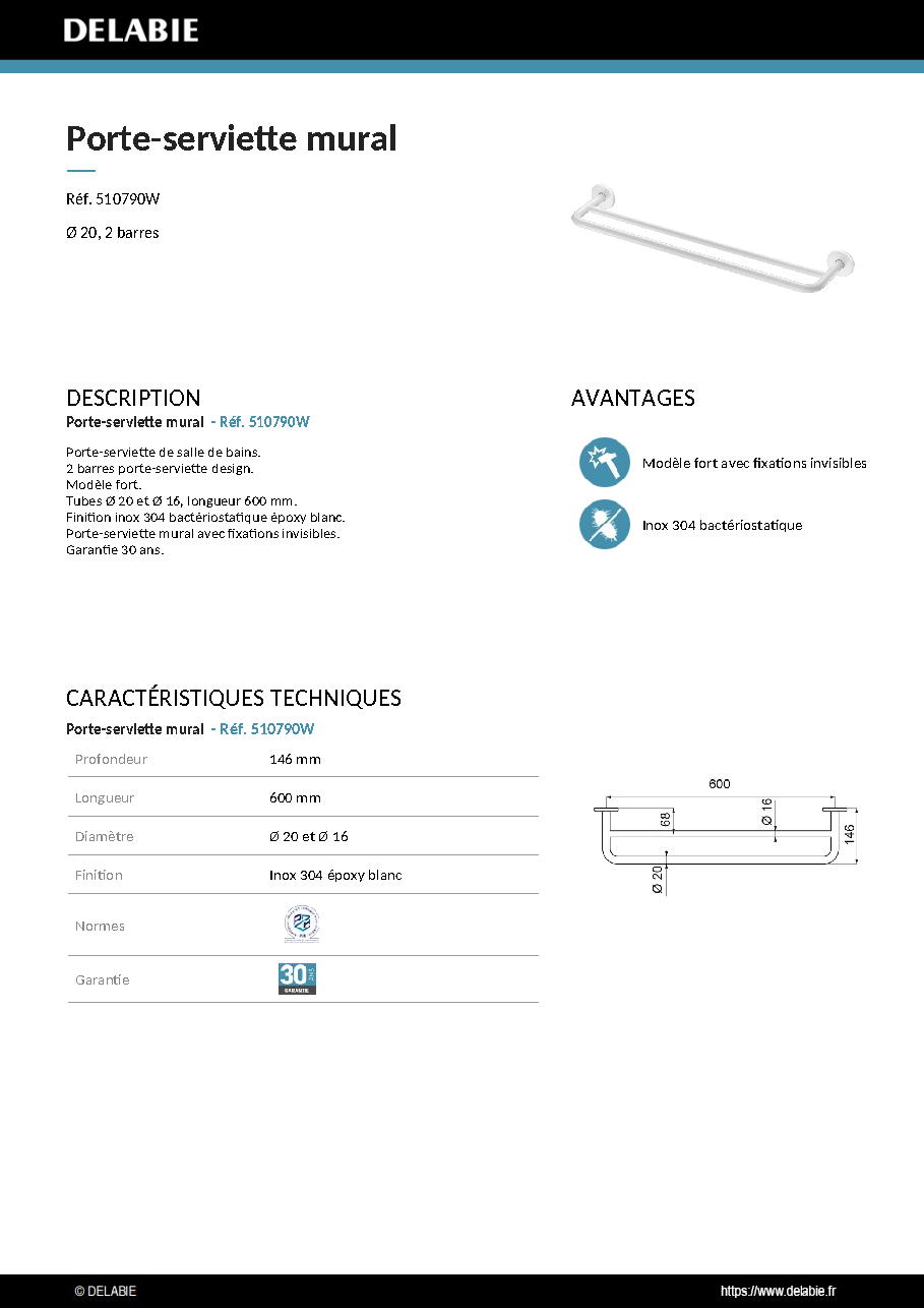 Fiche technique fournisseur