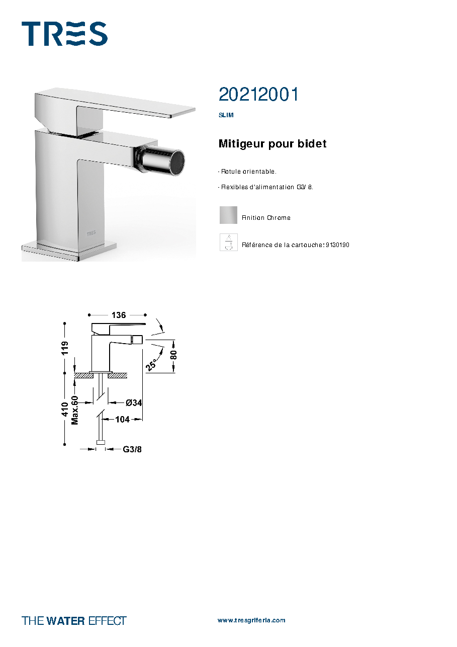 Fiche technique fournisseur