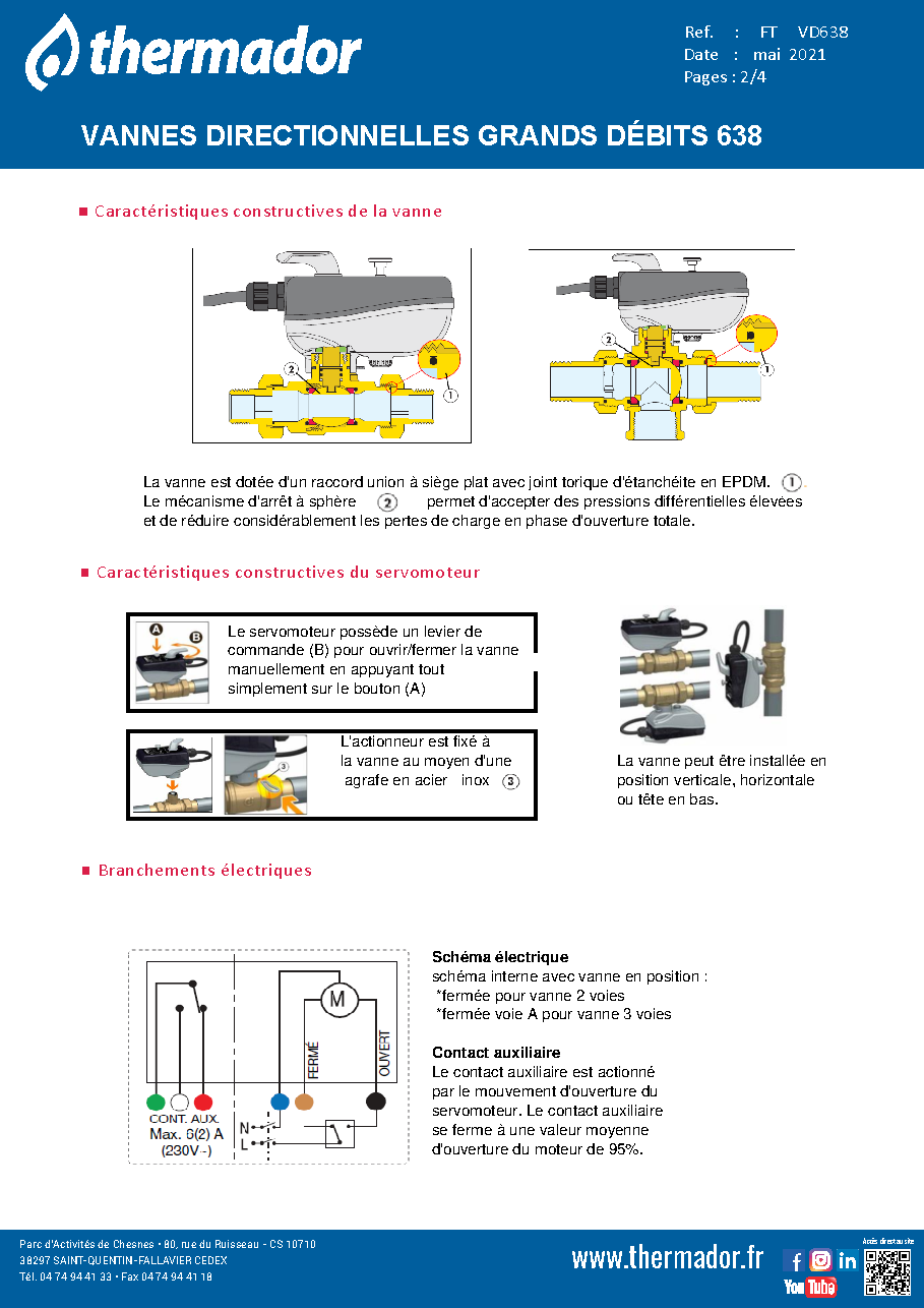 Fiche technique fournisseur