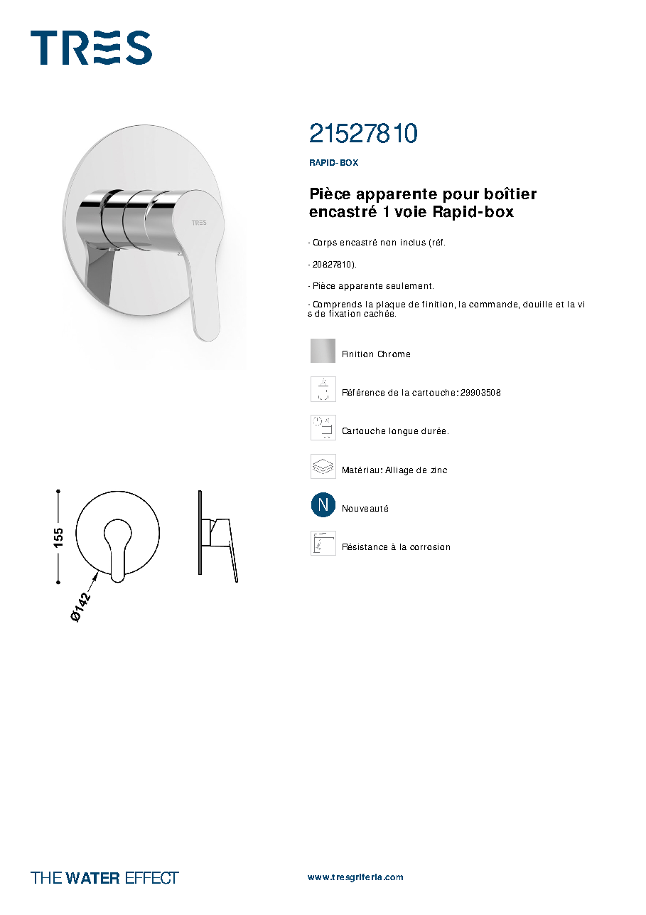 Fiche technique fournisseur
