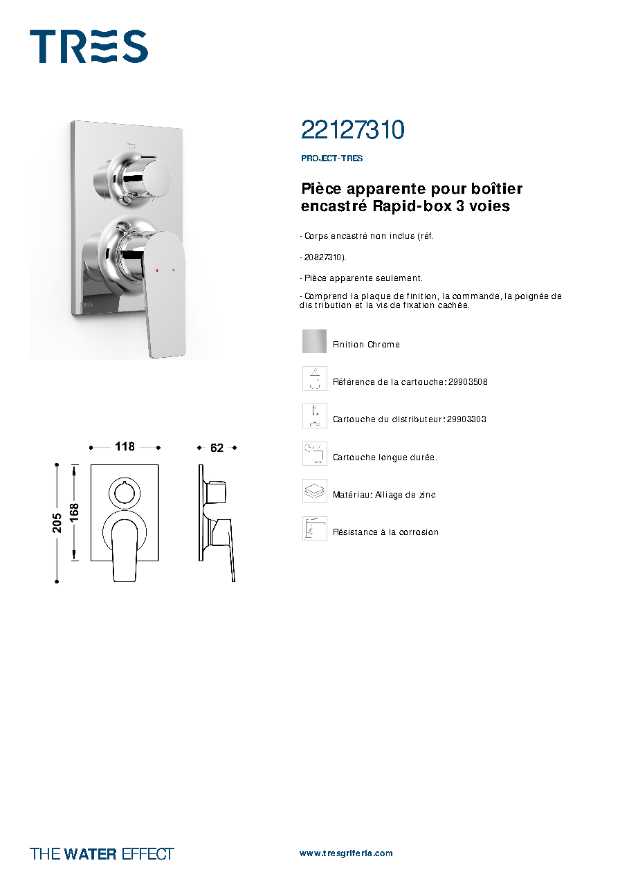 Fiche technique fournisseur