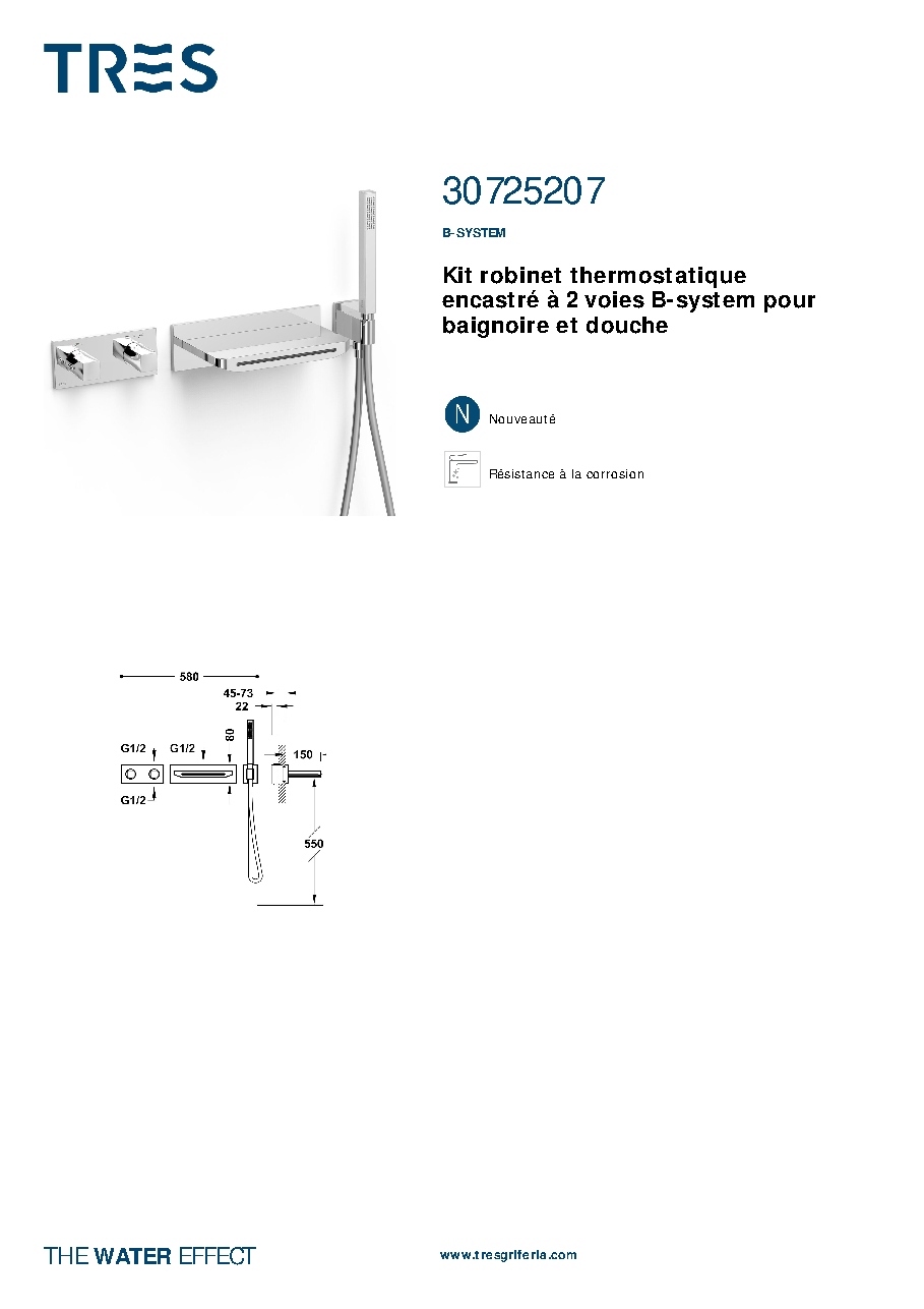Fiche technique fournisseur