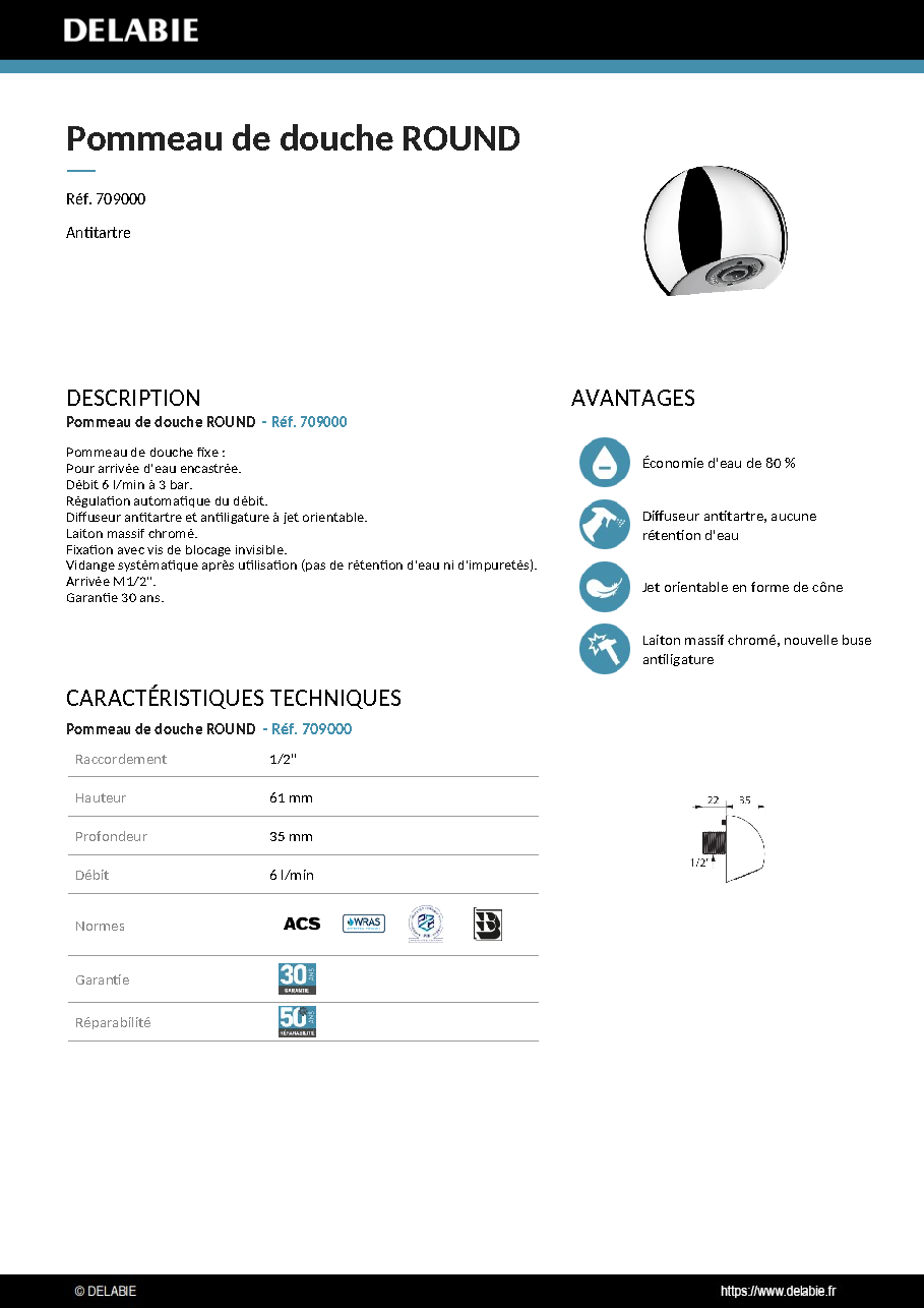 Fiche technique fournisseur