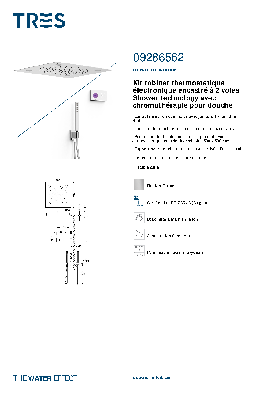 Fiche technique fournisseur