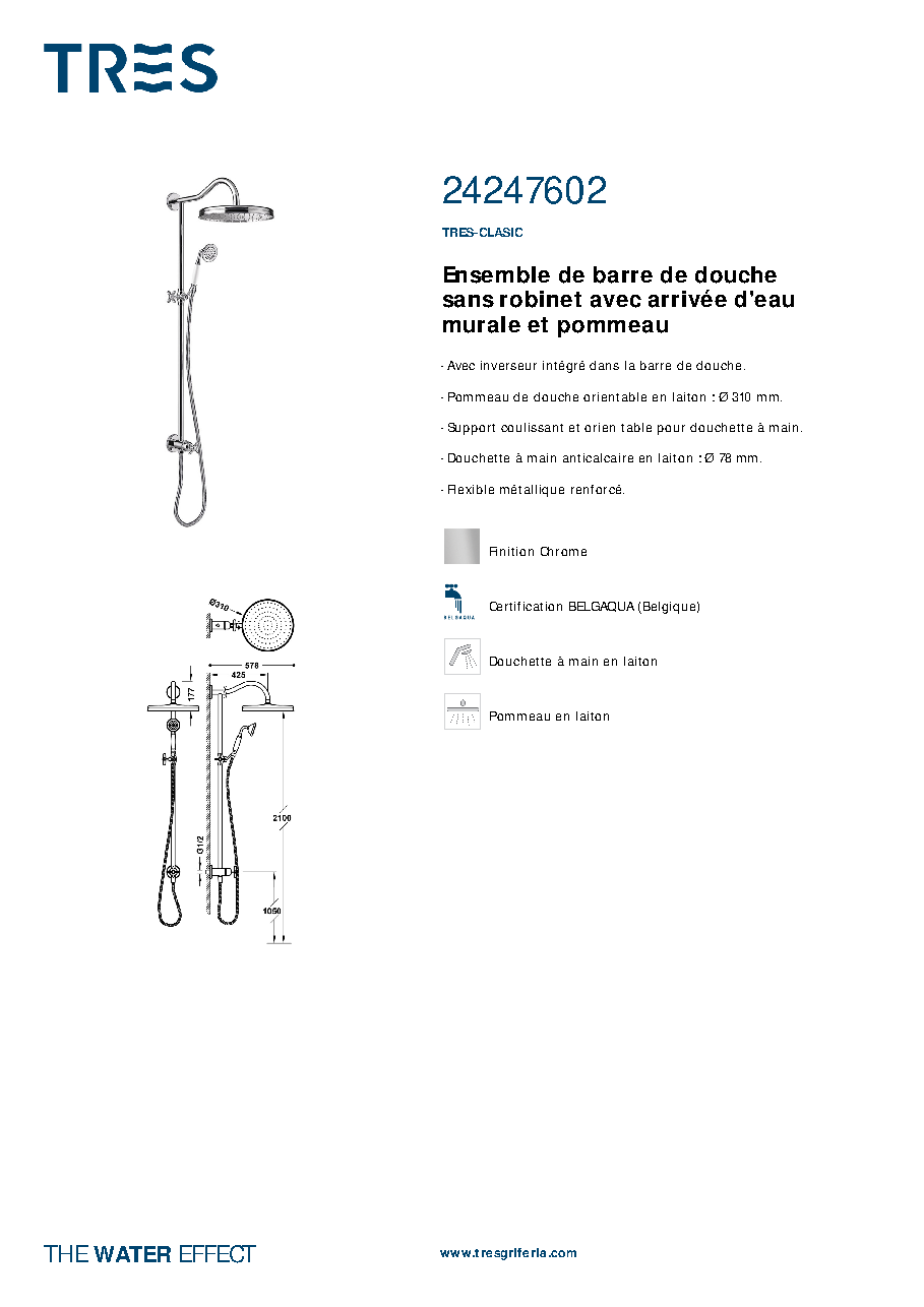 Fiche technique fournisseur