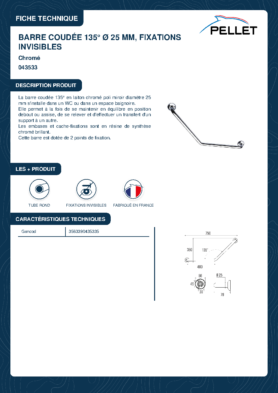 Fiche technique fournisseur