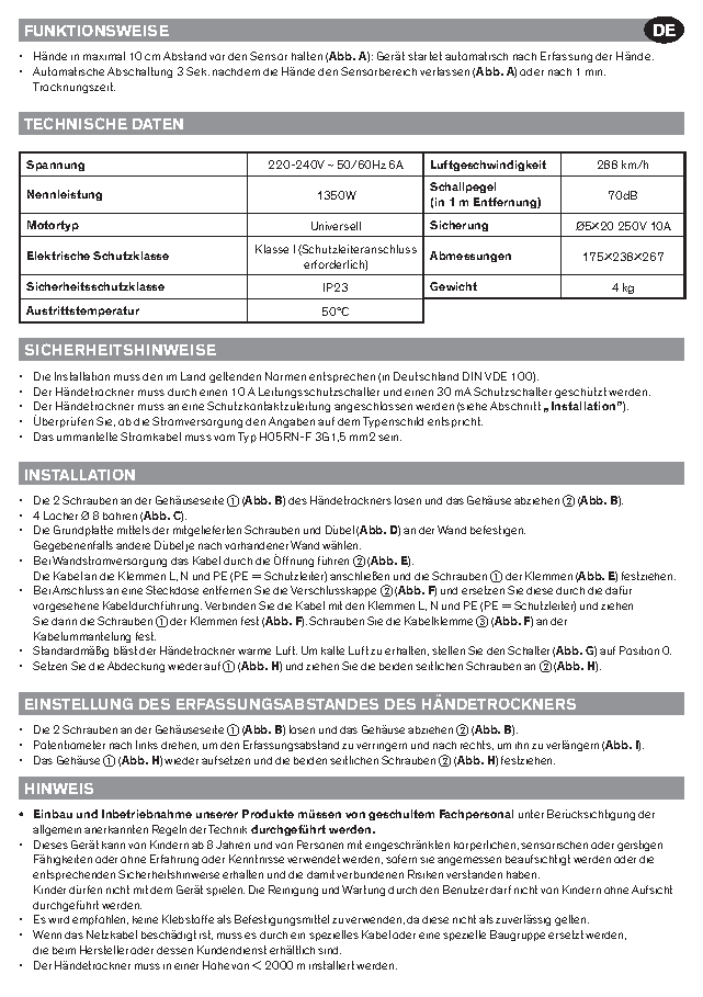 Fiche technique fournisseur