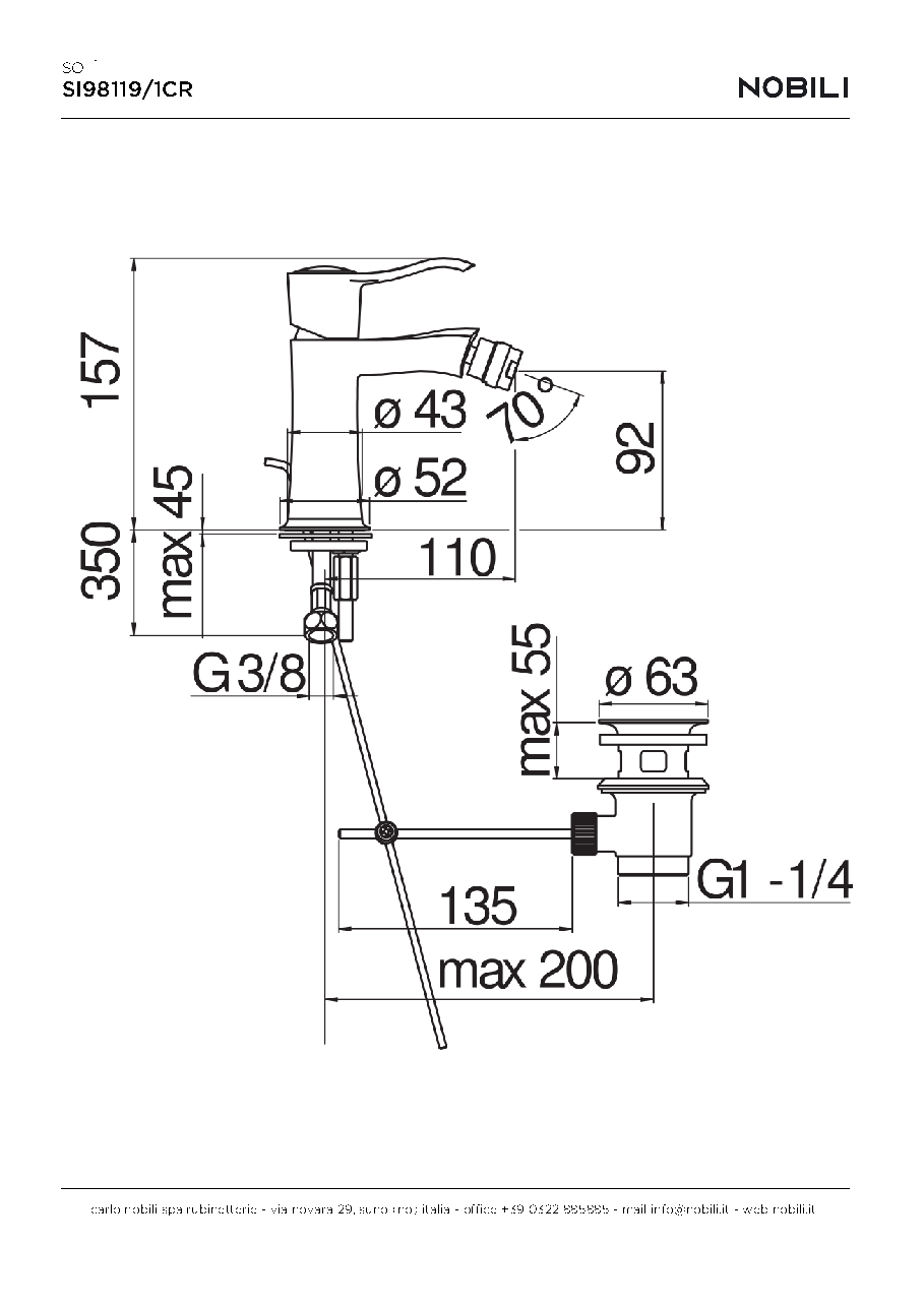Fiche technique fournisseur