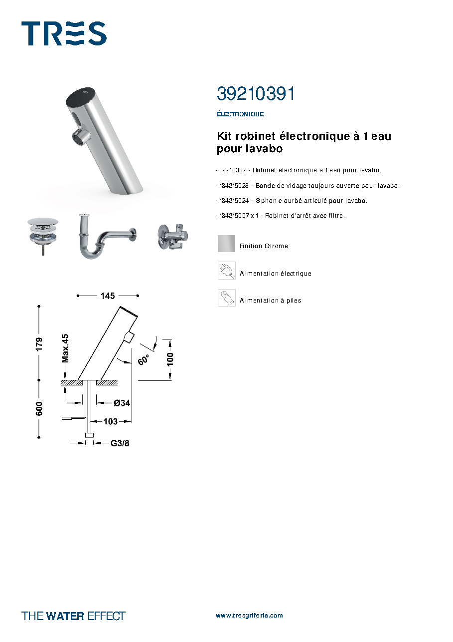 Fiche technique fournisseur