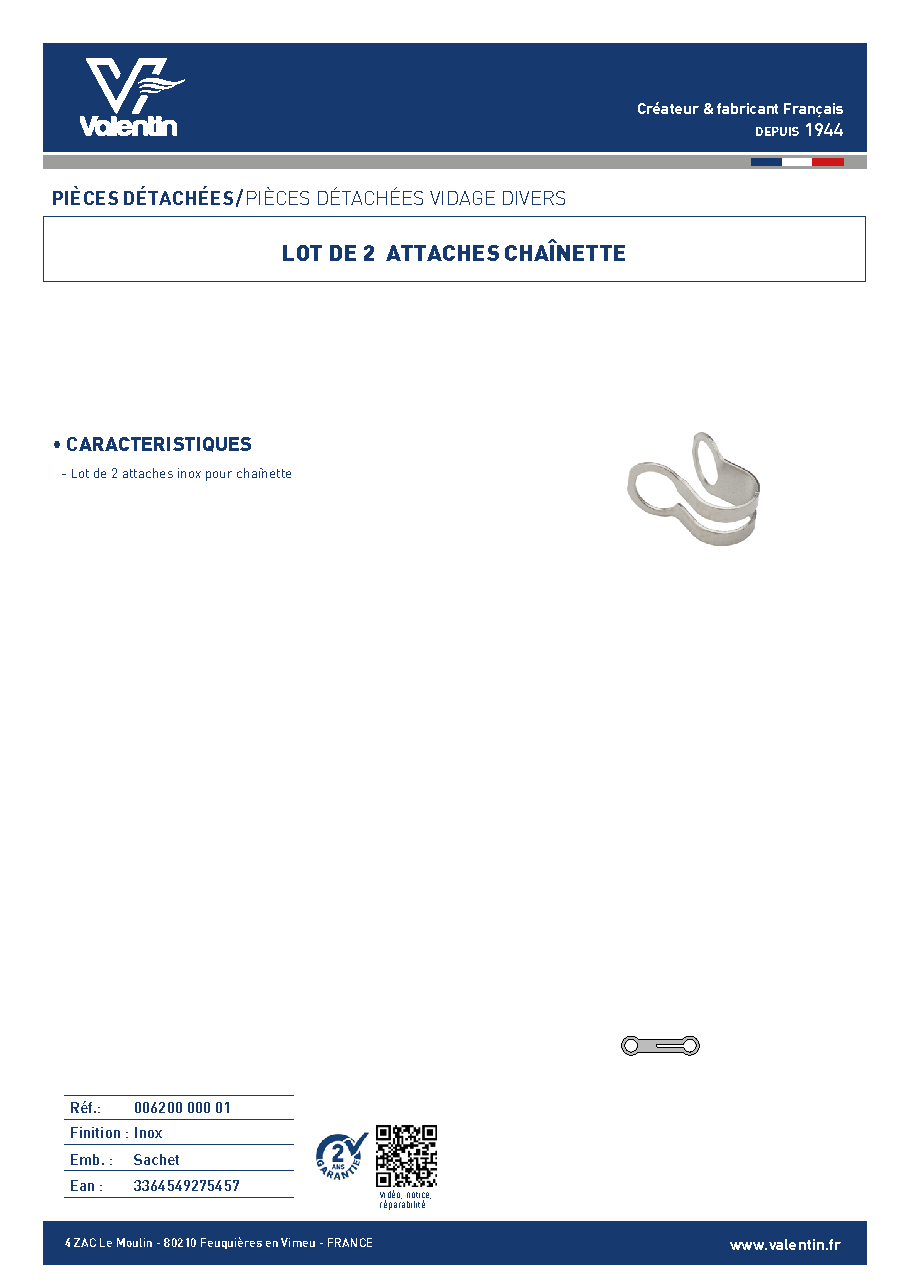 Fiche technique fournisseur