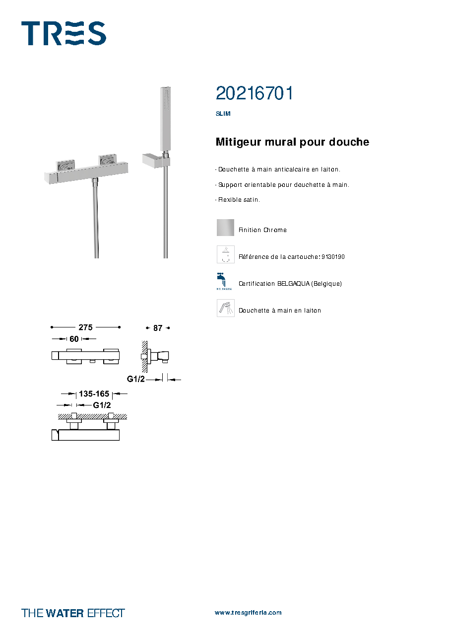 Fiche technique fournisseur