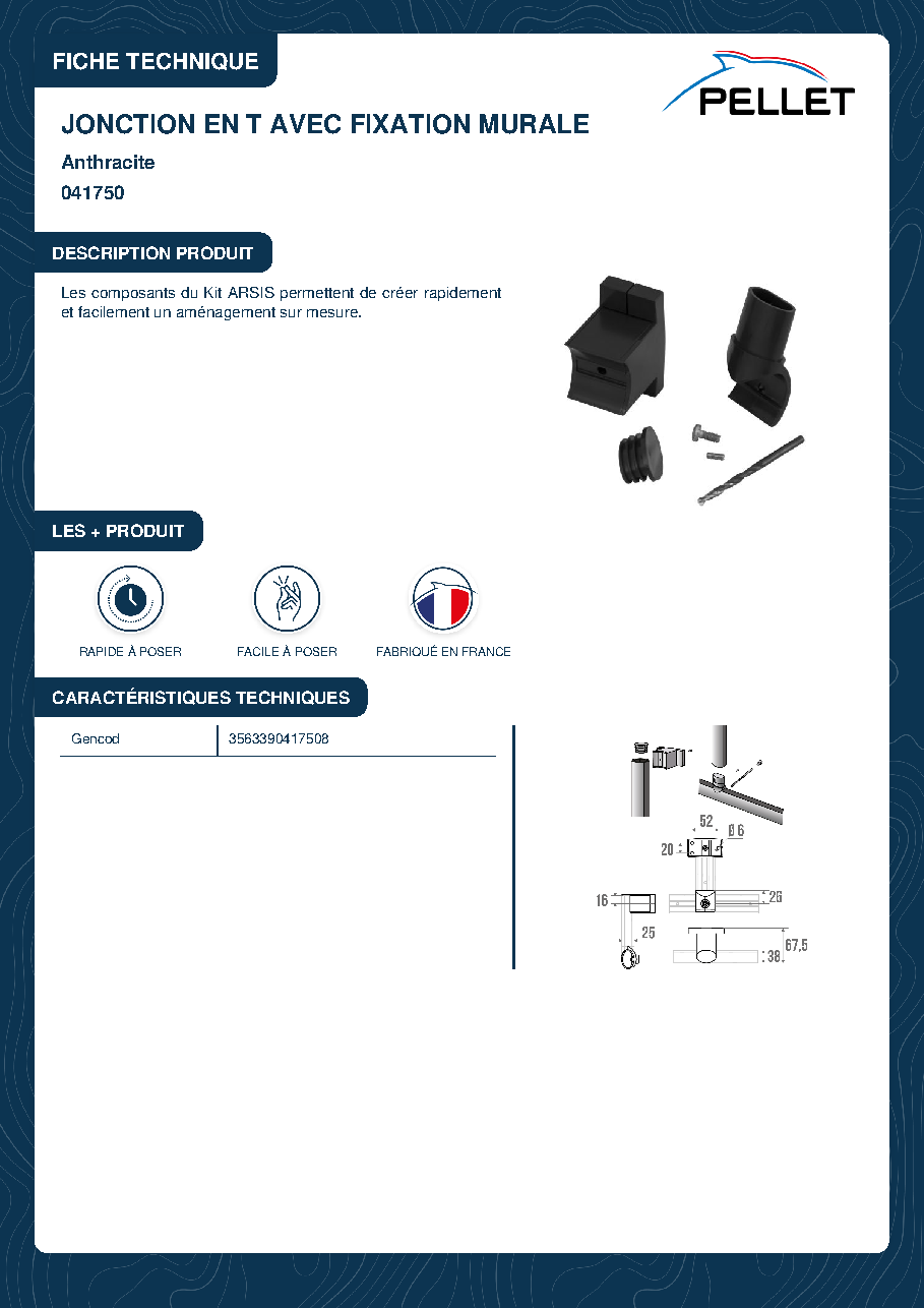 Fiche technique fournisseur