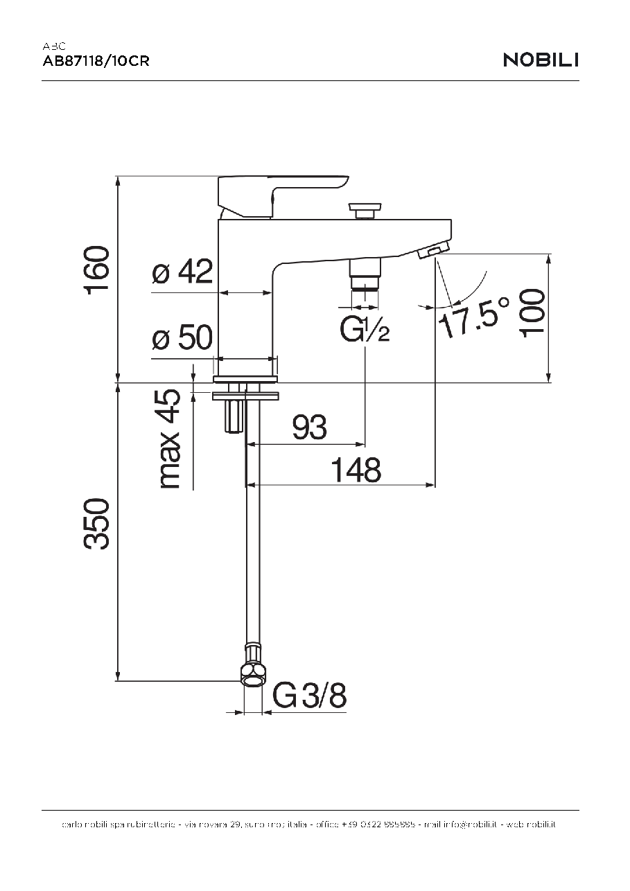 Fiche technique fournisseur