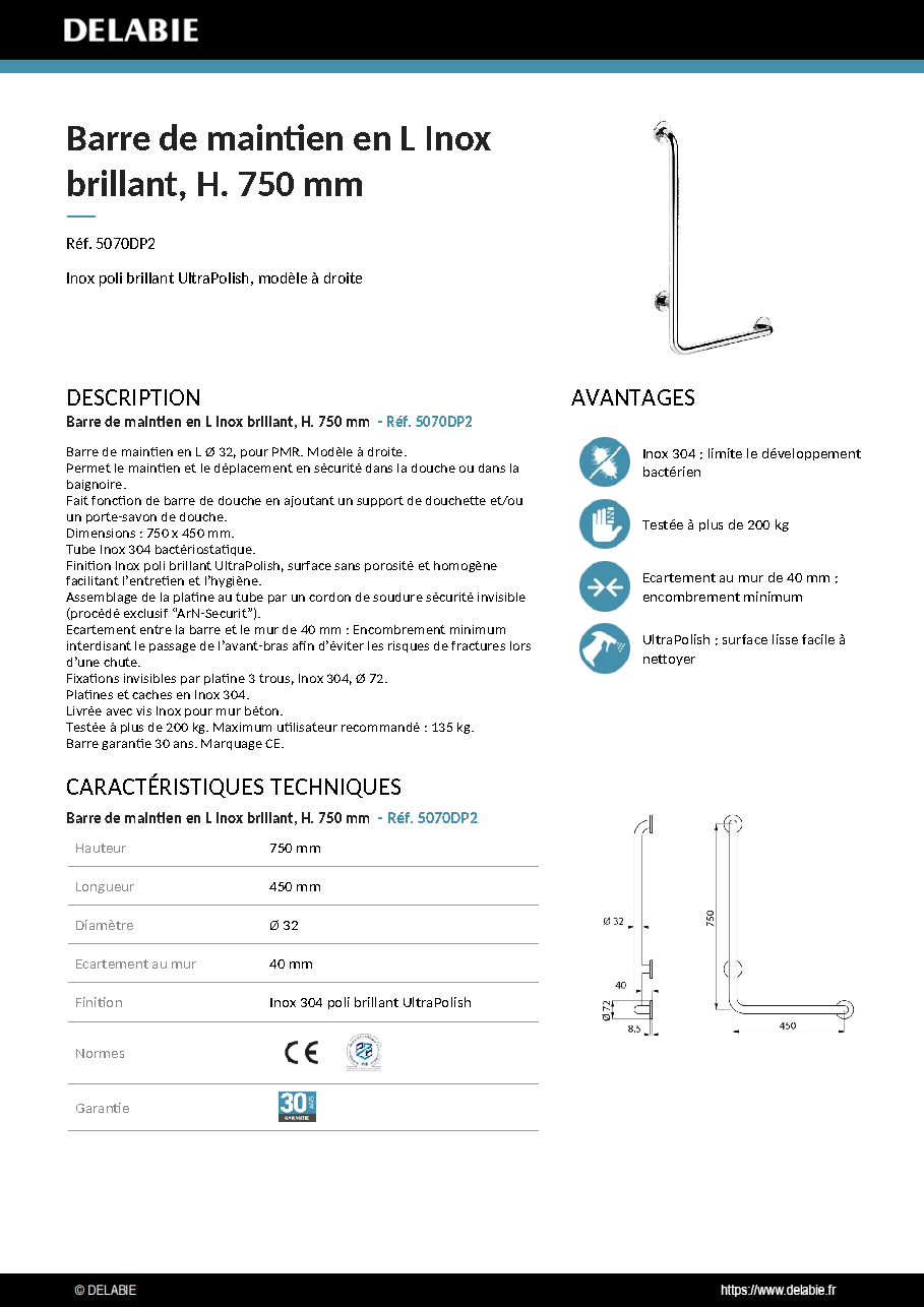 Fiche technique fournisseur
