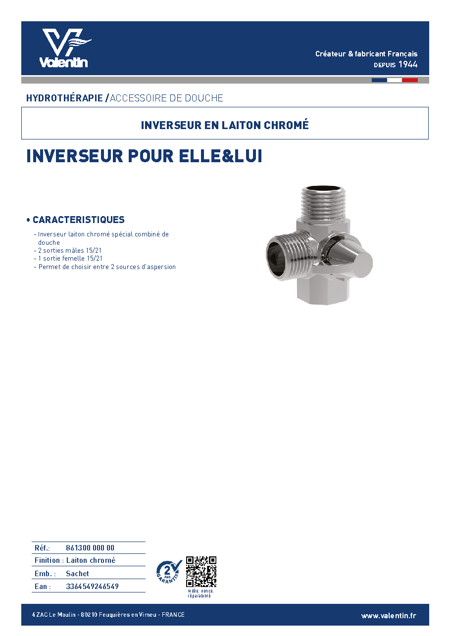 Fiche technique fournisseur