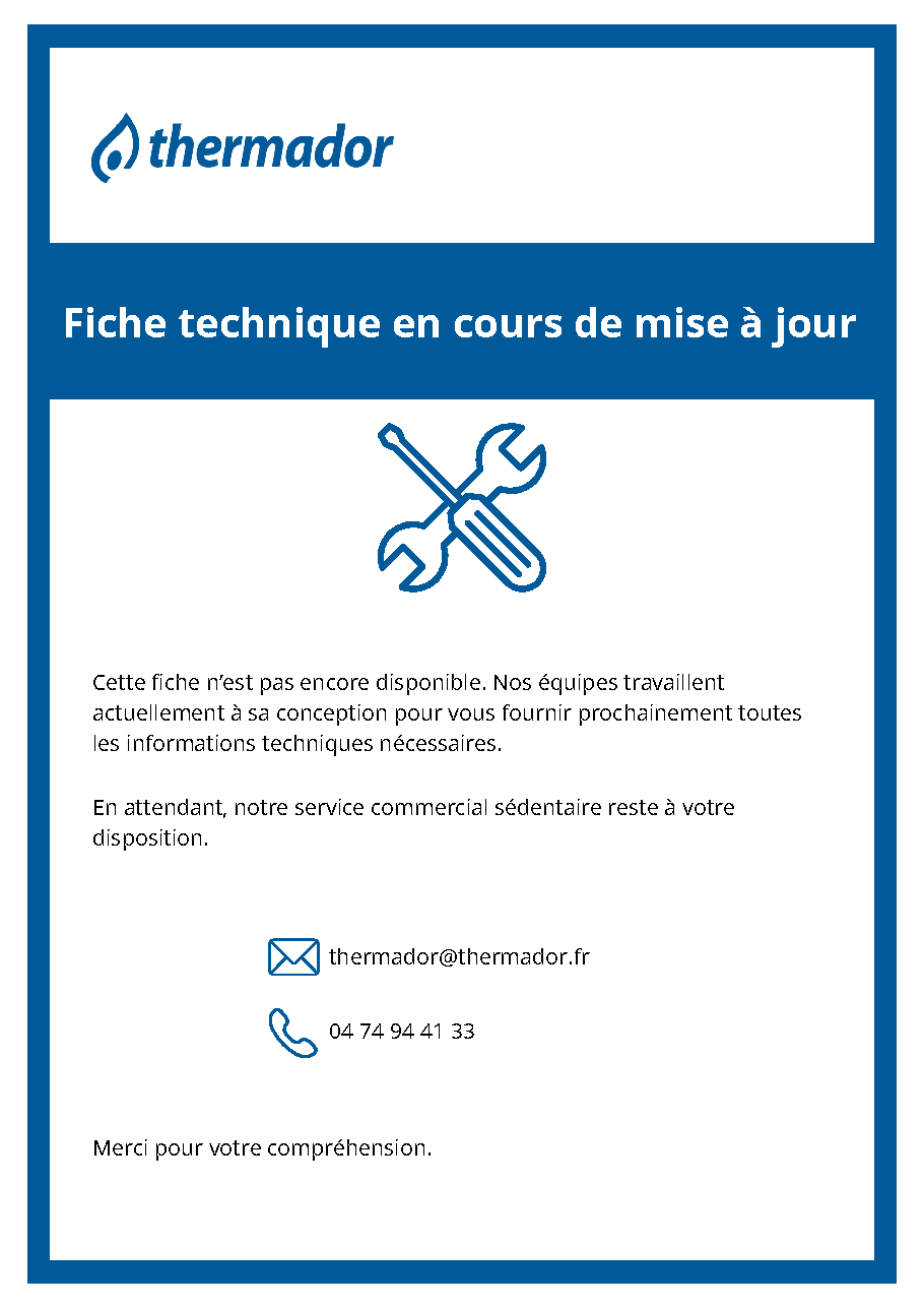 Fiche technique fournisseur