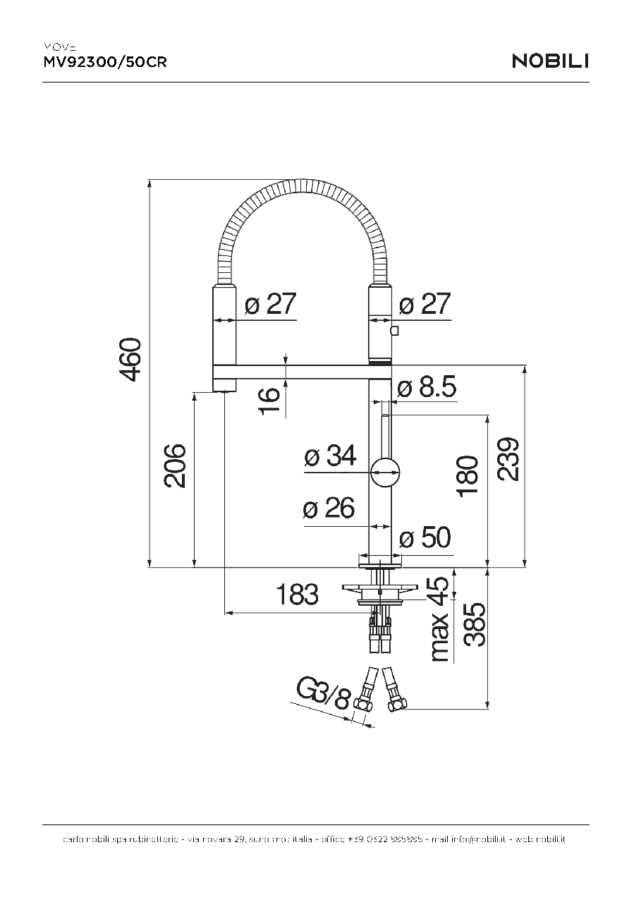 Fiche technique fournisseur