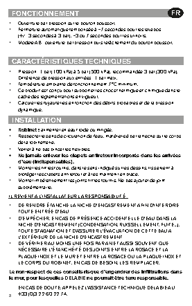 Fiche technique fournisseur