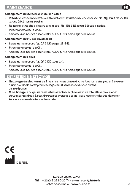 Fiche technique fournisseur