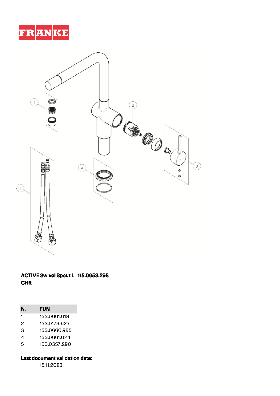 Fiche technique fournisseur