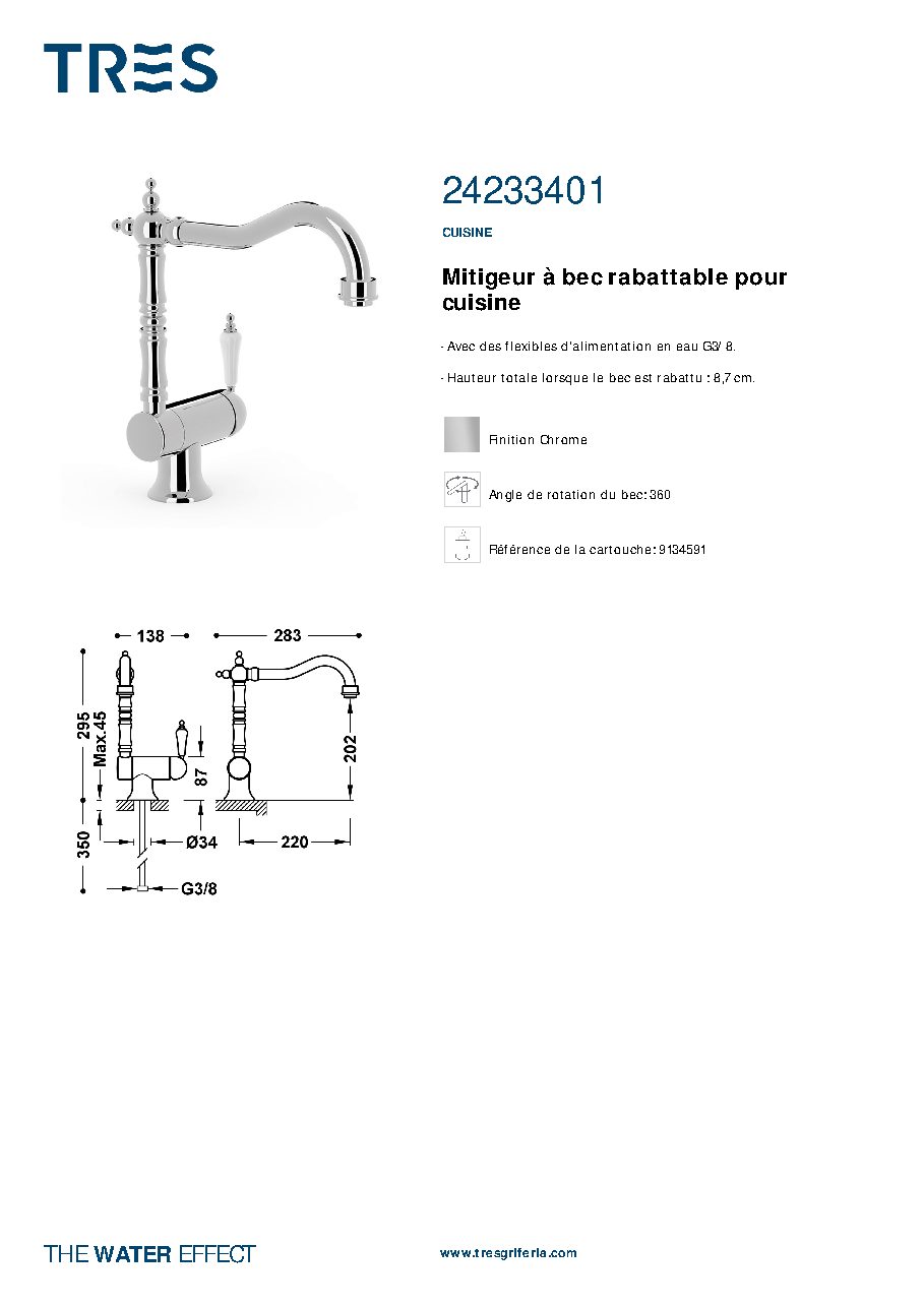 Fiche technique fournisseur