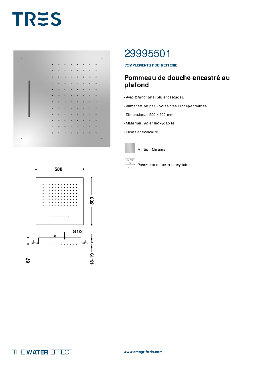 Fiche technique fournisseur