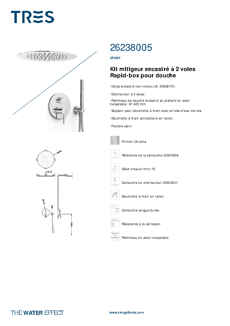 Fiche technique fournisseur