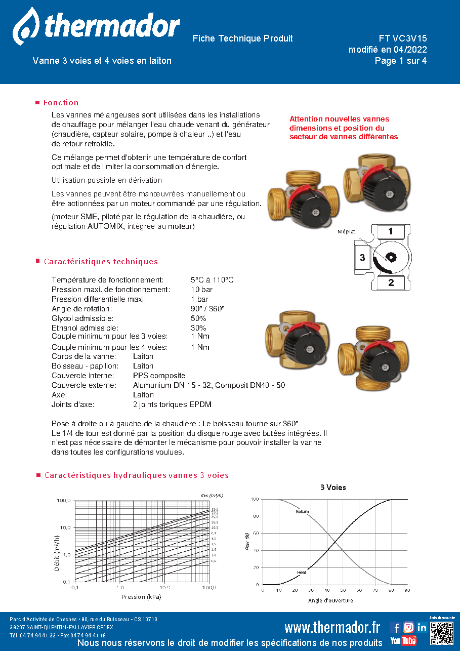 Fiche technique fournisseur