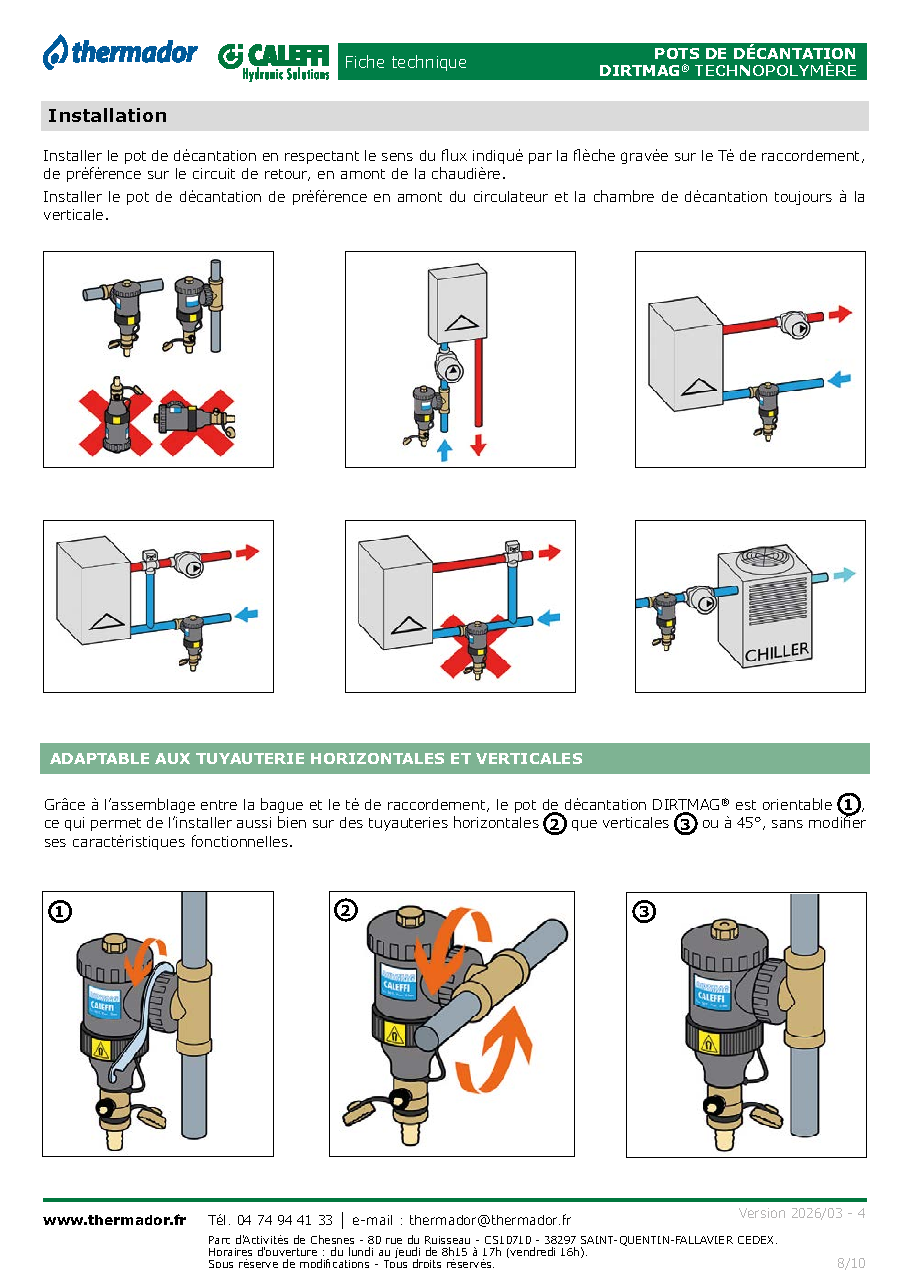 Fiche technique fournisseur