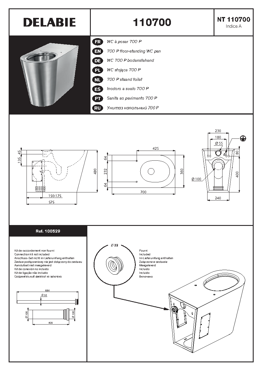 Fiche technique fournisseur