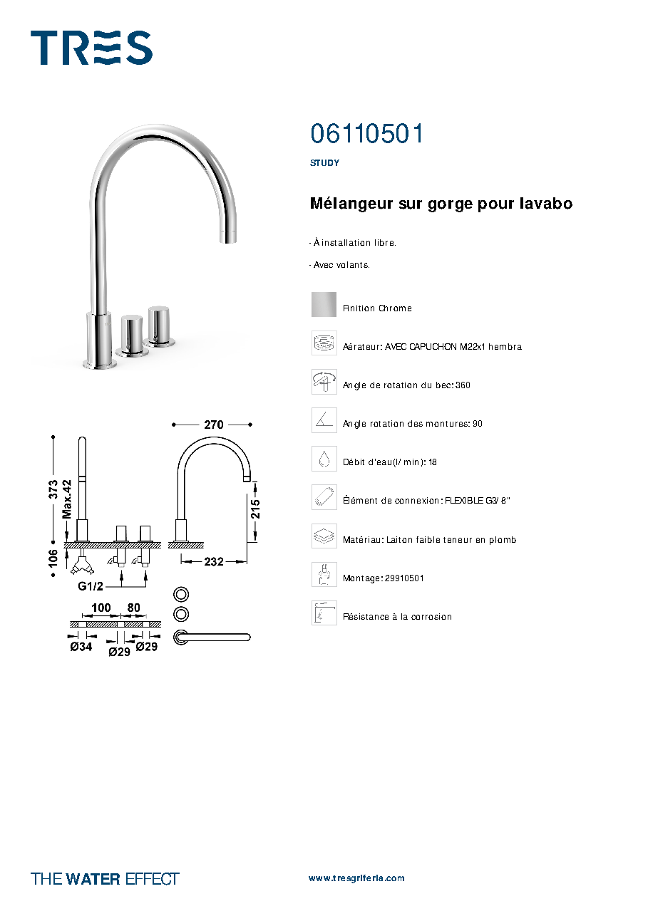 Fiche technique fournisseur