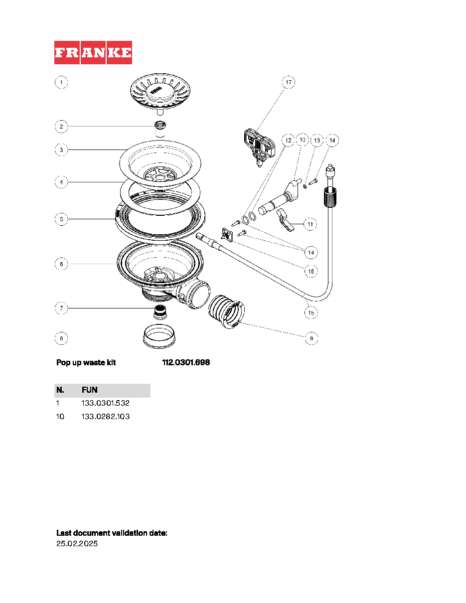 Fiche technique fournisseur