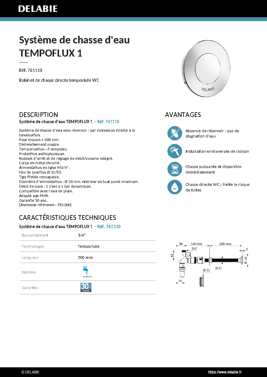 Fiche technique fournisseur