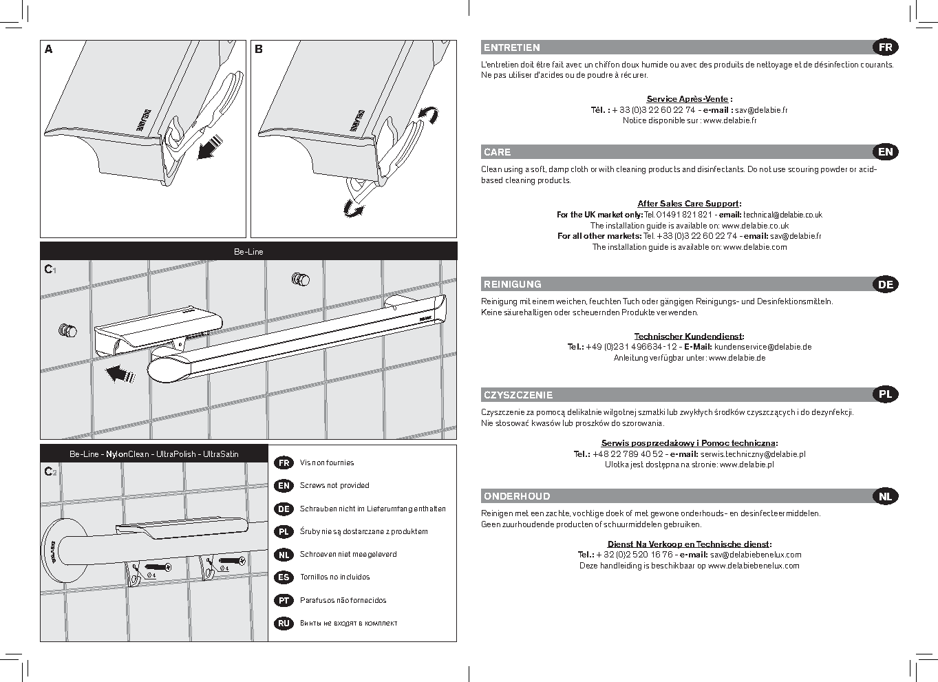 Fiche technique fournisseur