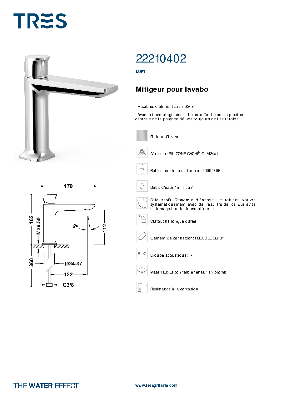 Fiche technique fournisseur