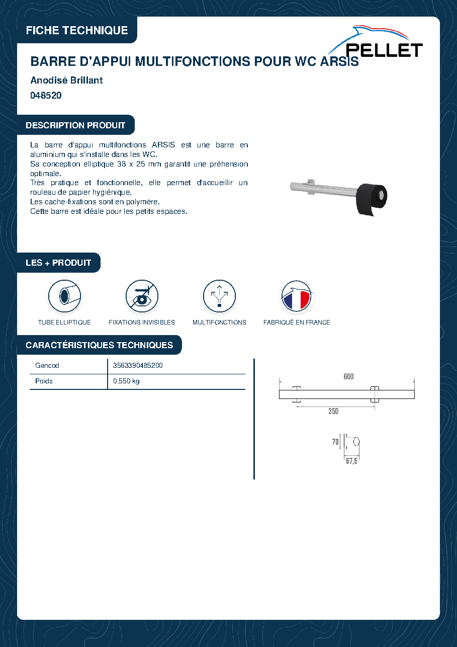 Fiche technique fournisseur