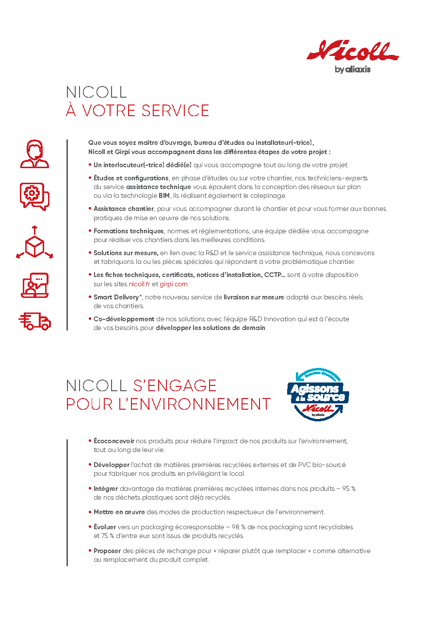 Fiche technique fournisseur