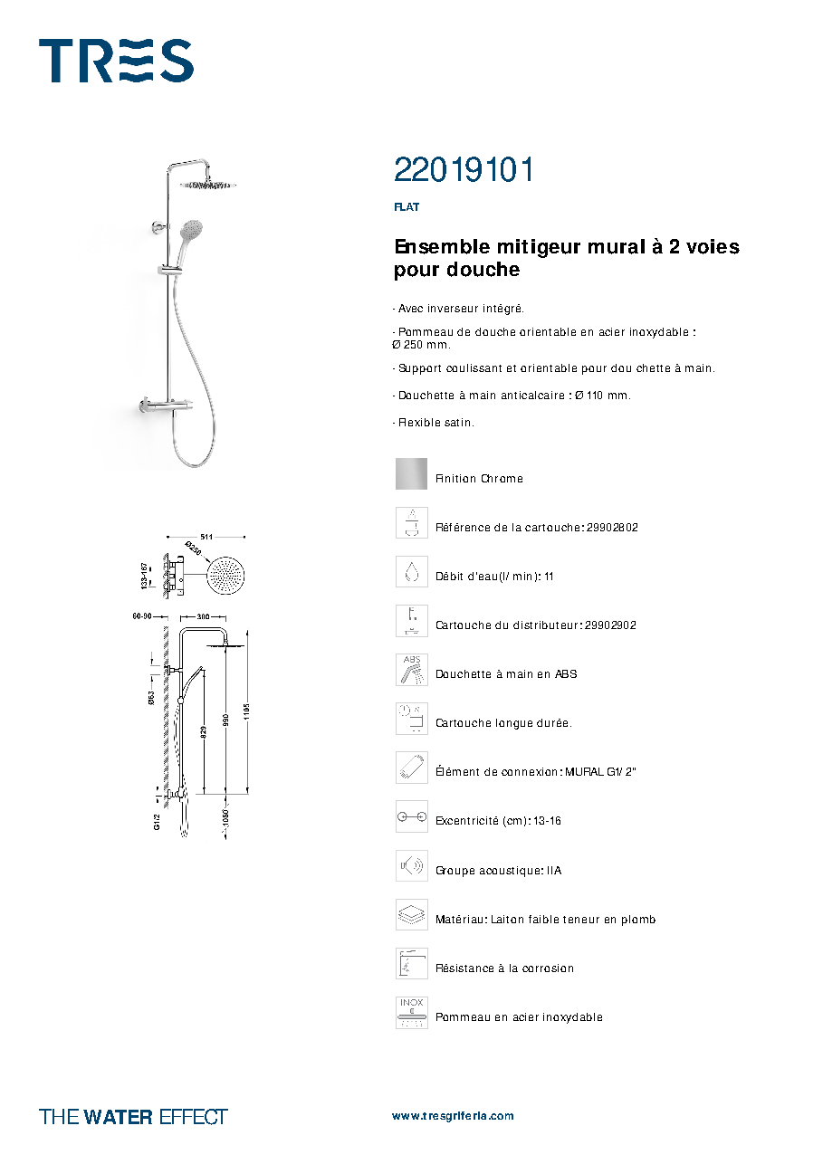Fiche technique fournisseur