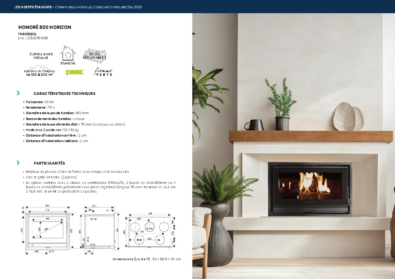 Fiche technique fournisseur