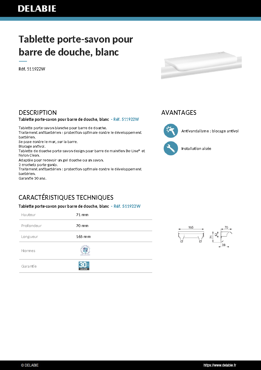 Fiche technique fournisseur