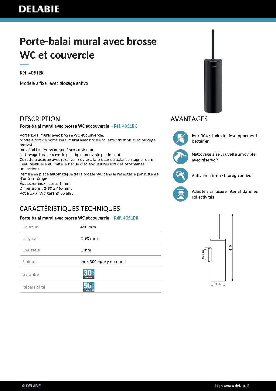 Fiche technique fournisseur