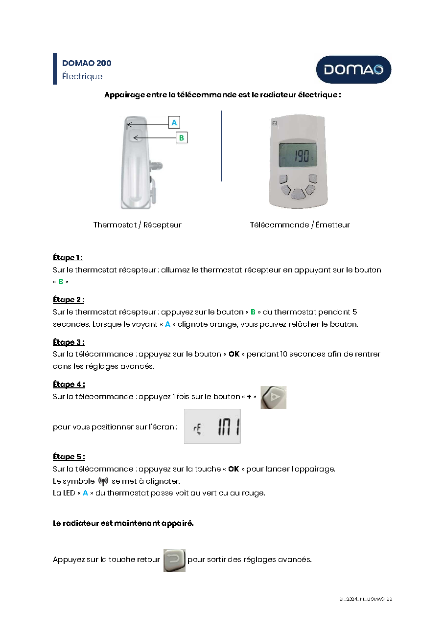 Fiche technique fournisseur
