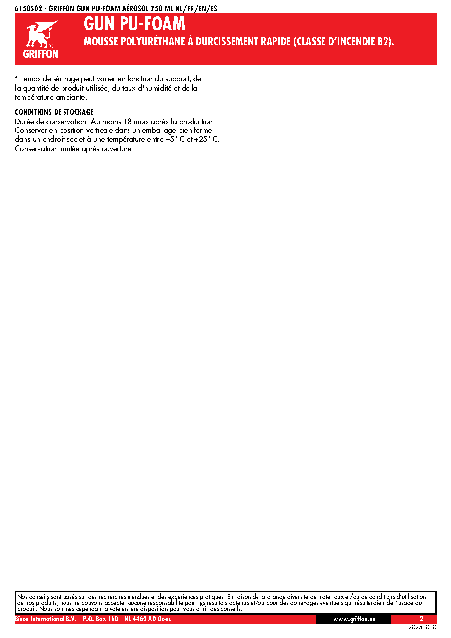Fiche technique fournisseur