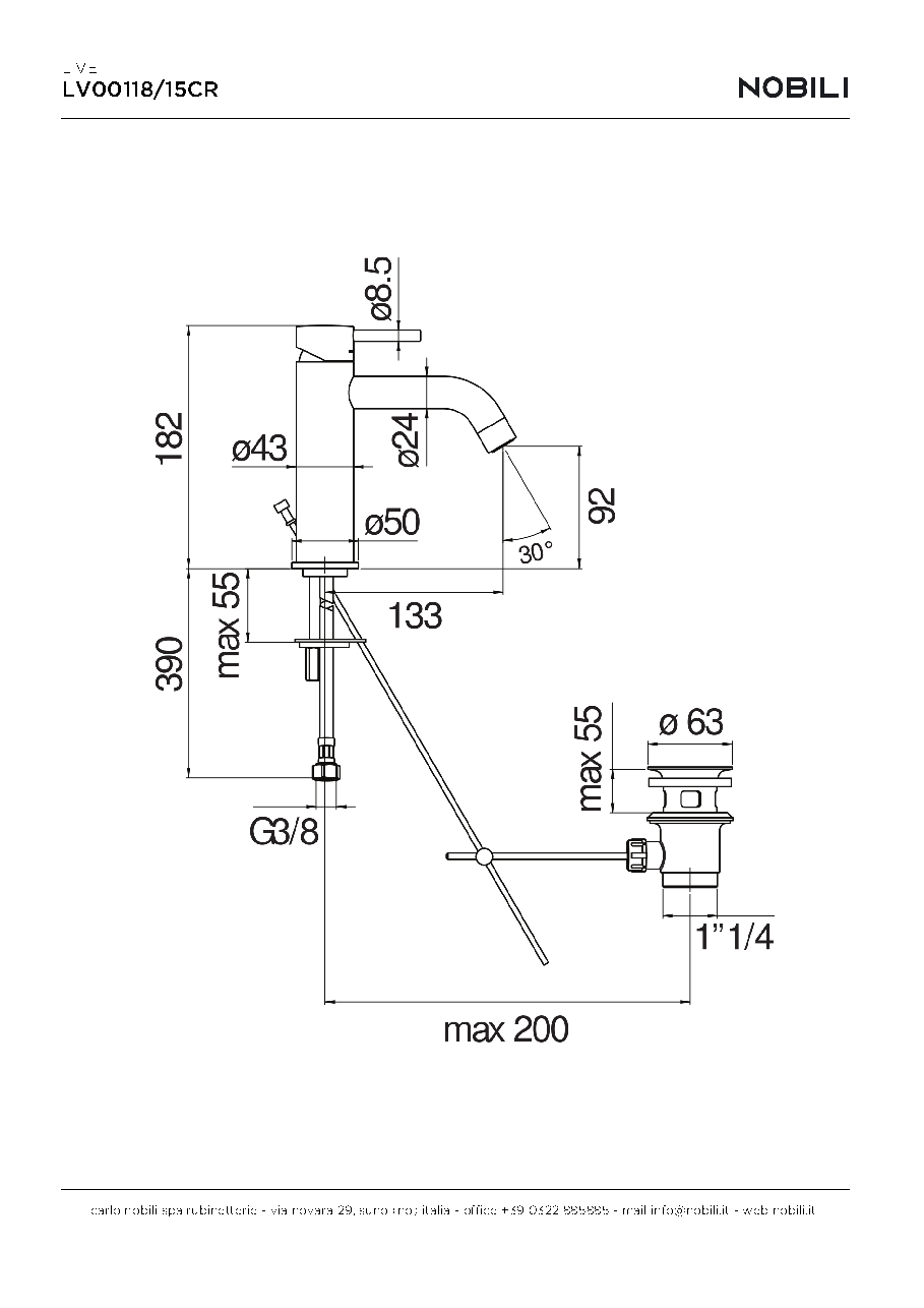 Fiche technique fournisseur