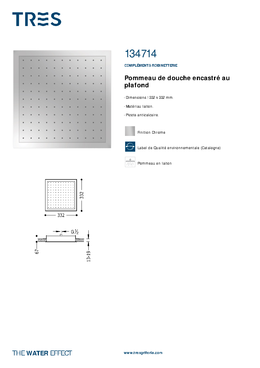 Fiche technique fournisseur
