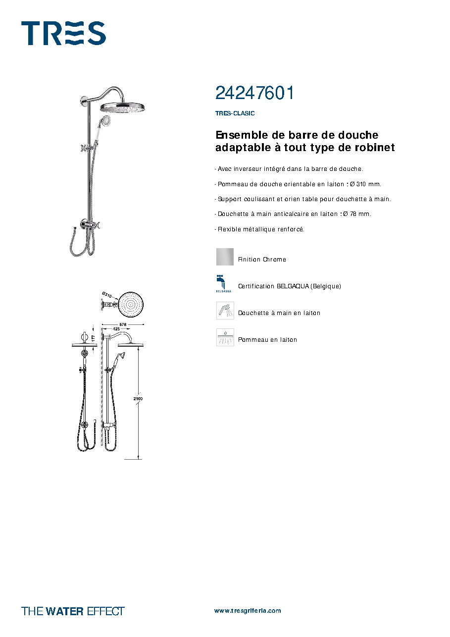 Fiche technique fournisseur