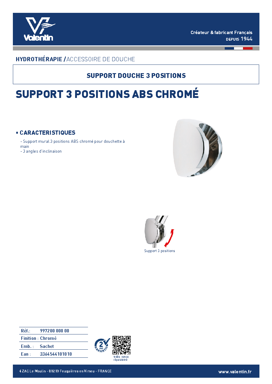 Fiche technique fournisseur