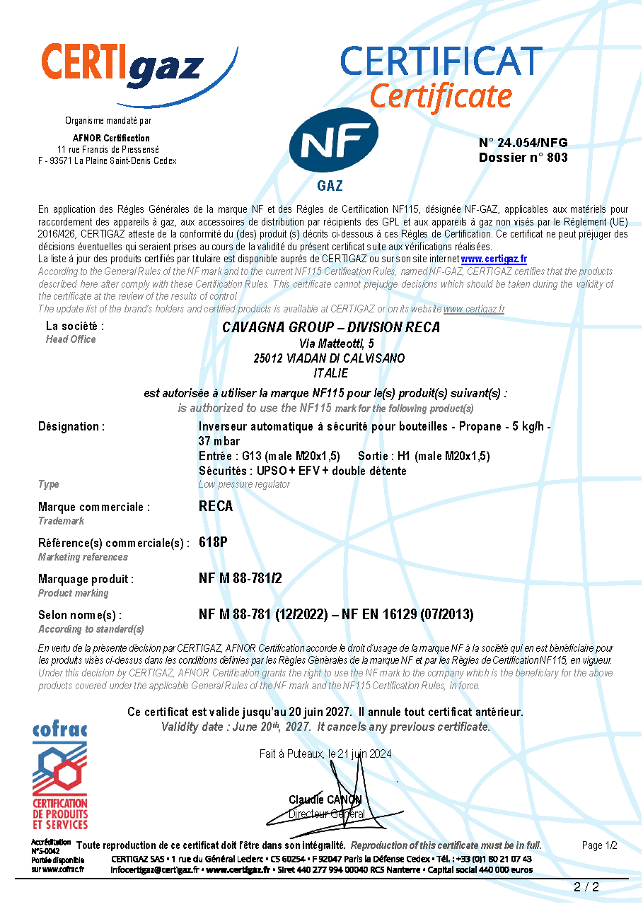 Fiche technique fournisseur