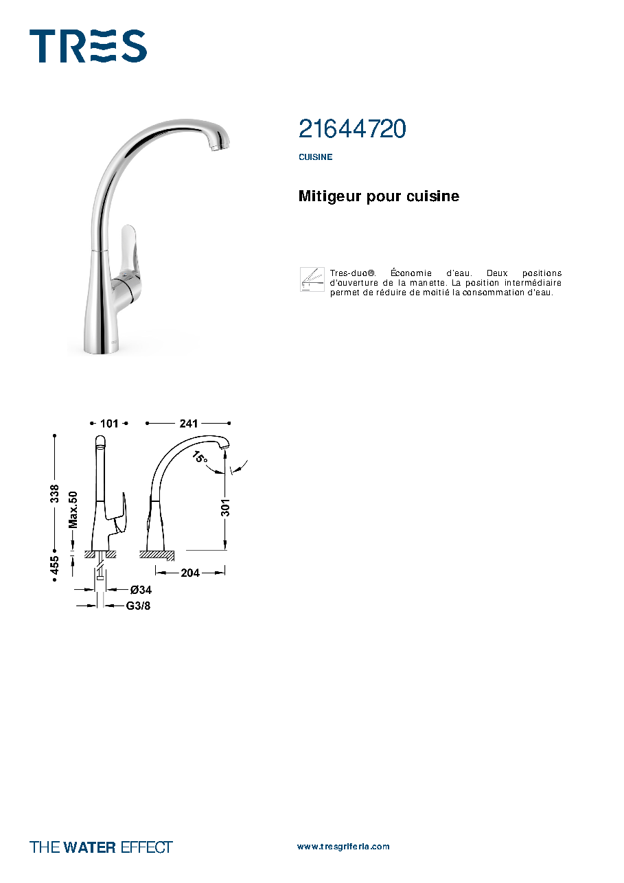 Fiche technique fournisseur